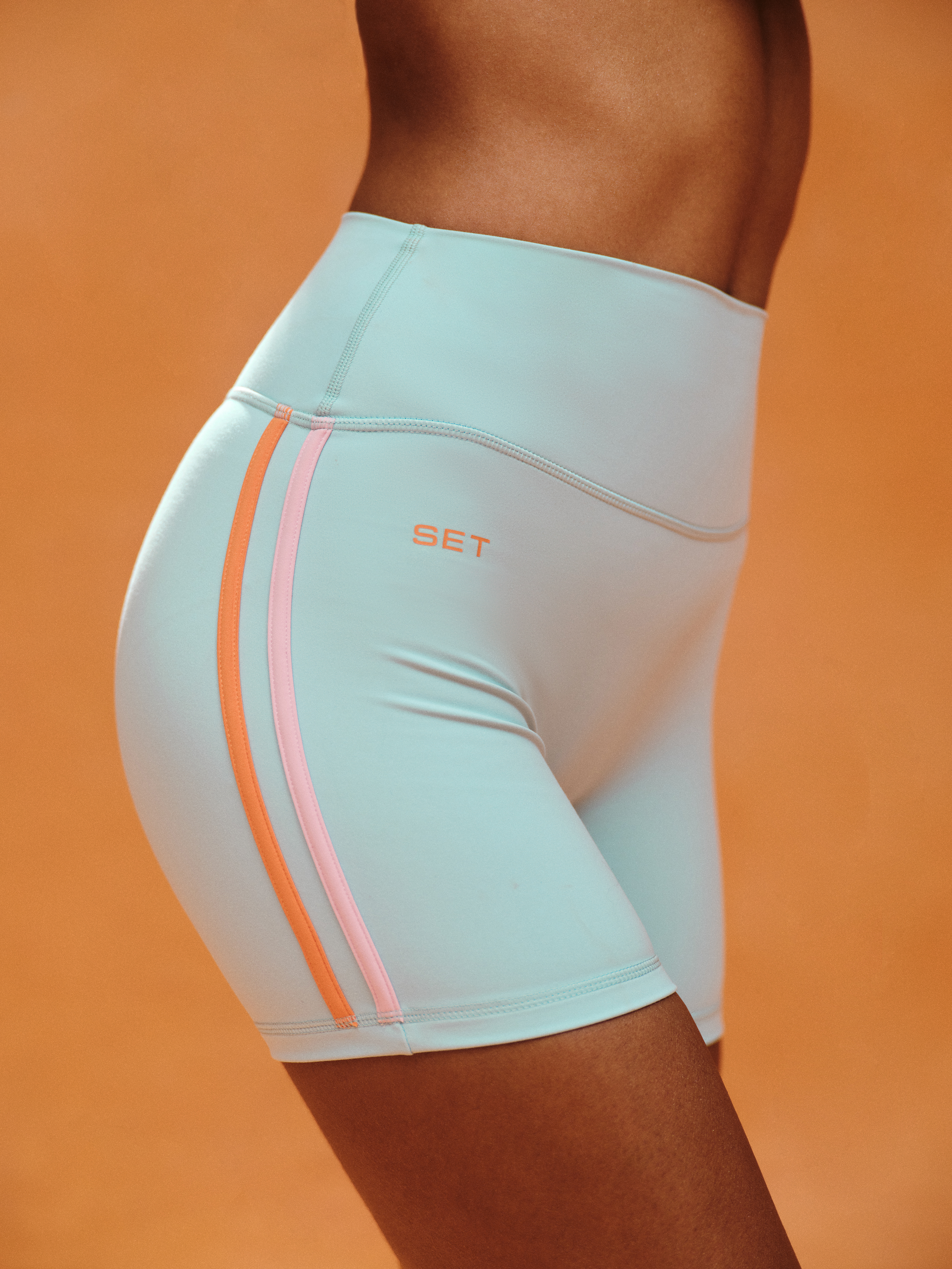 sporty duo stripe shorts