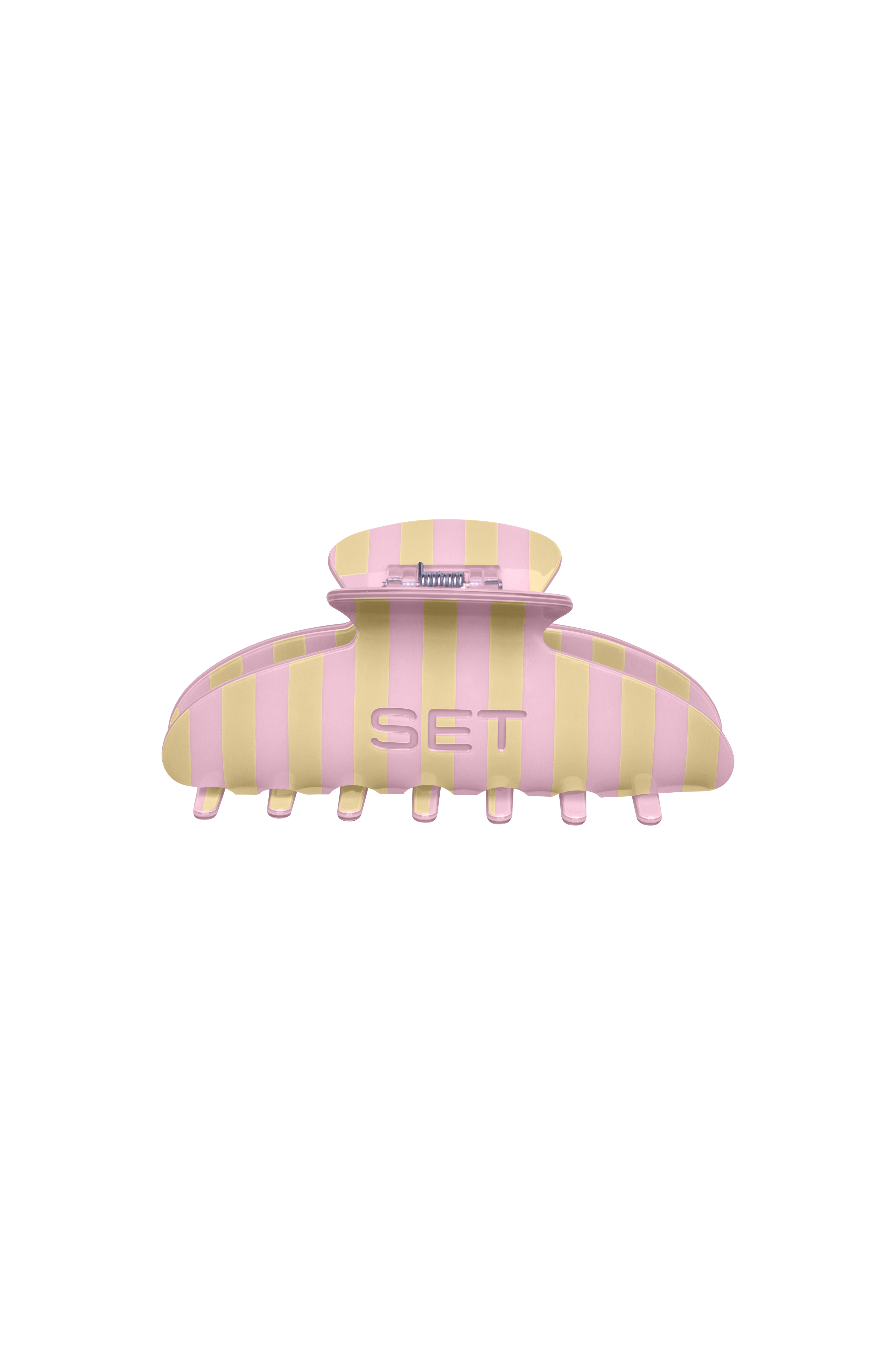 SET Active Birthday Stripe Claw Clip in Taffy 2026_05_05_SET48874_WEB.png?v=  main image 2