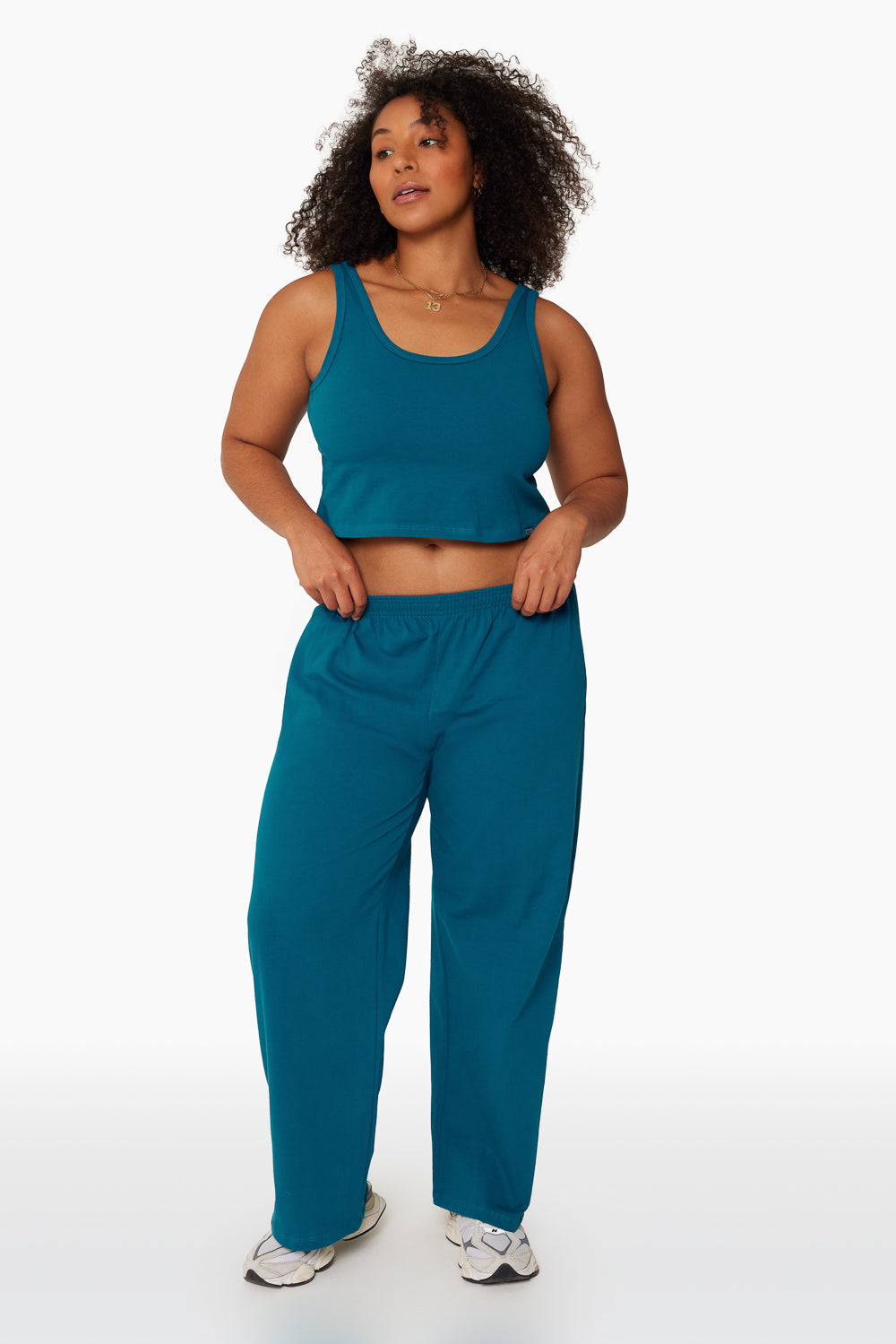 SET™ HEAVY COTTON EASY PANTS IN COVE