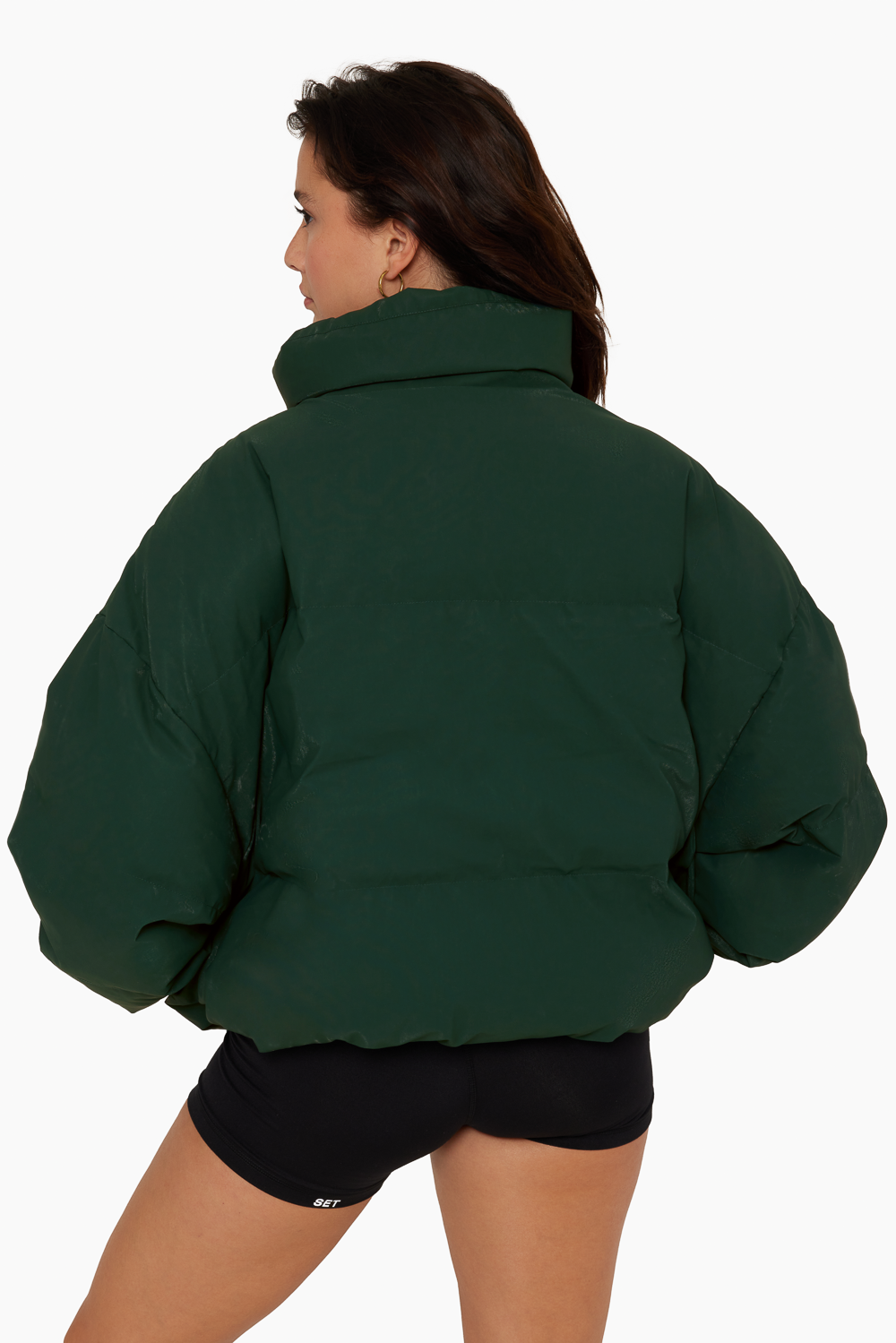 SET™ OVERSIZED PUFFER IN FOREST