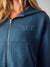 MIDWEIGHT SWEATS STAPLE FUNNEL ZIP HOODIE - HAMMOCK