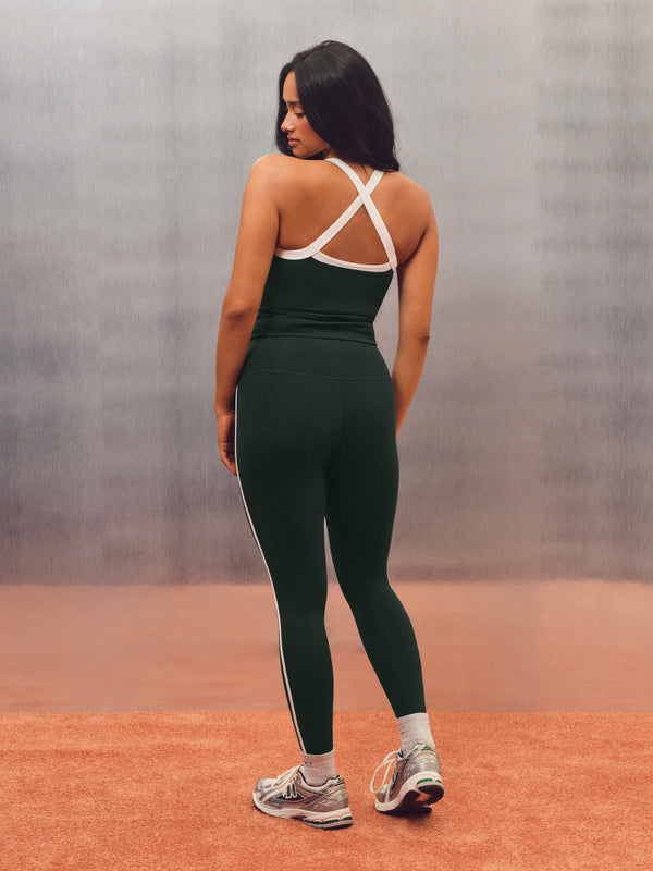LUXFORM® LUX STRIPE LEGGINGS - COURTSIDE