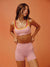 LUXFORM® LUX STRIPE LAYERED MOVE BRA - SUNRISE