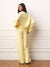 MIDWEIGHT SWEATS STAPLE SET UNIFORM LAYERED CREWNECK - METRO(YELLOW)