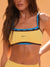 SPORTBODY® SPORTY STRIPE STRAP BRA - LISBON