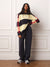 WEEKEND KNIT WEEKEND STRIPE CREWNECK SWEATER - METRO