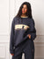 MIDWEIGHT SWEATS STAPLE SET UNIFORM LAYERED CREWNECK - METRO(BLUE)