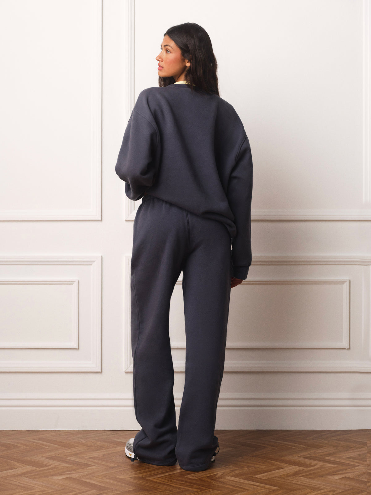 MIDWEIGHT SWEATS STAPLE SET UNIFORM LAYERED CREWNECK - METRO(BLUE)