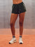 NYLON TRACK ZIP SHORTS - COURTSIDE