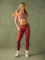SPORTBODY® SPORTY STRIPE SCOOP BASE BRA - SWEET TEA