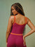 AERALINE™ BREATHE CONTRAST DOUBLE STRAP TANK - HEATWAVE