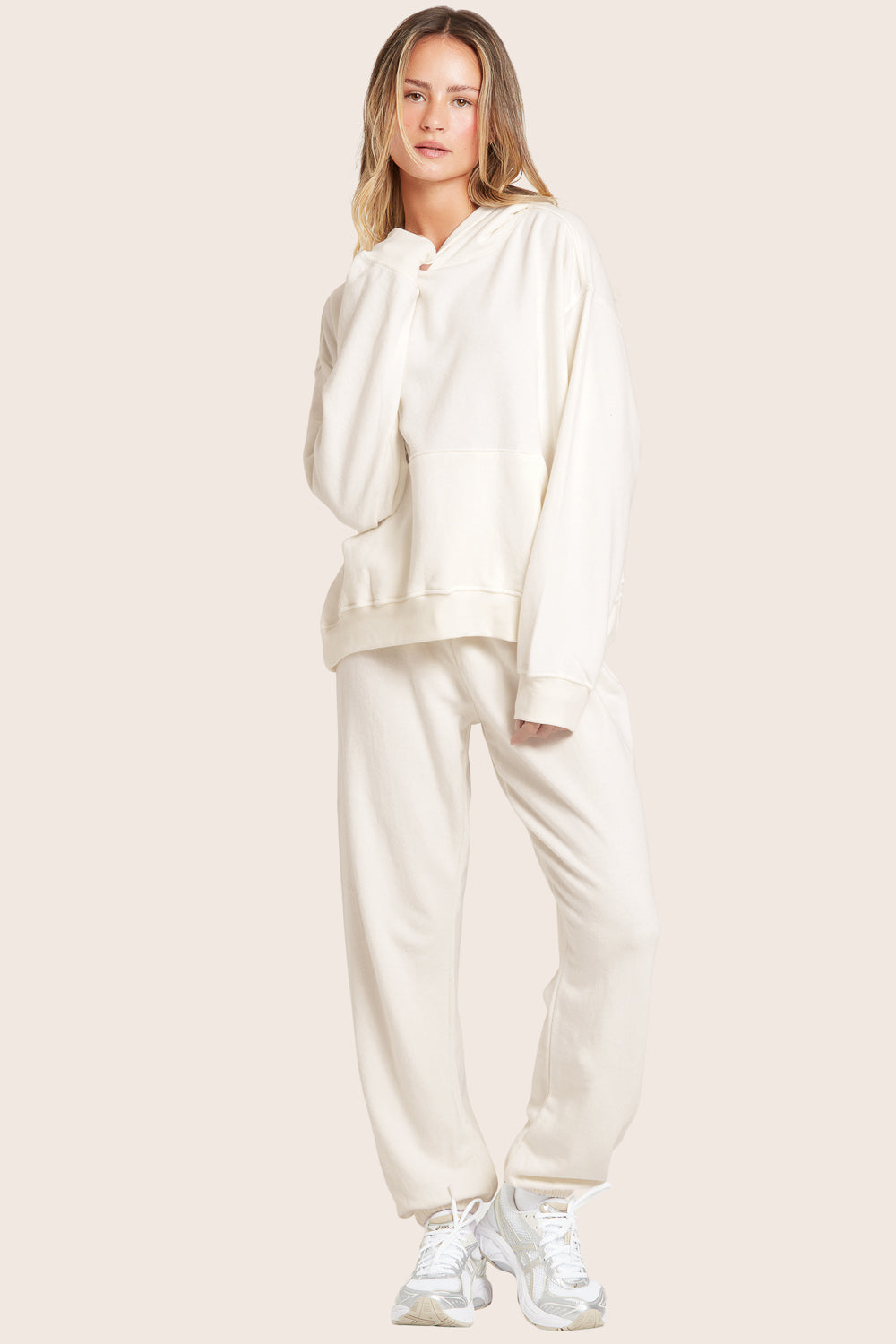 SET™ LIGHTWEIGHT SWEATS CLASSIC SWEATPANTS IN BLANC