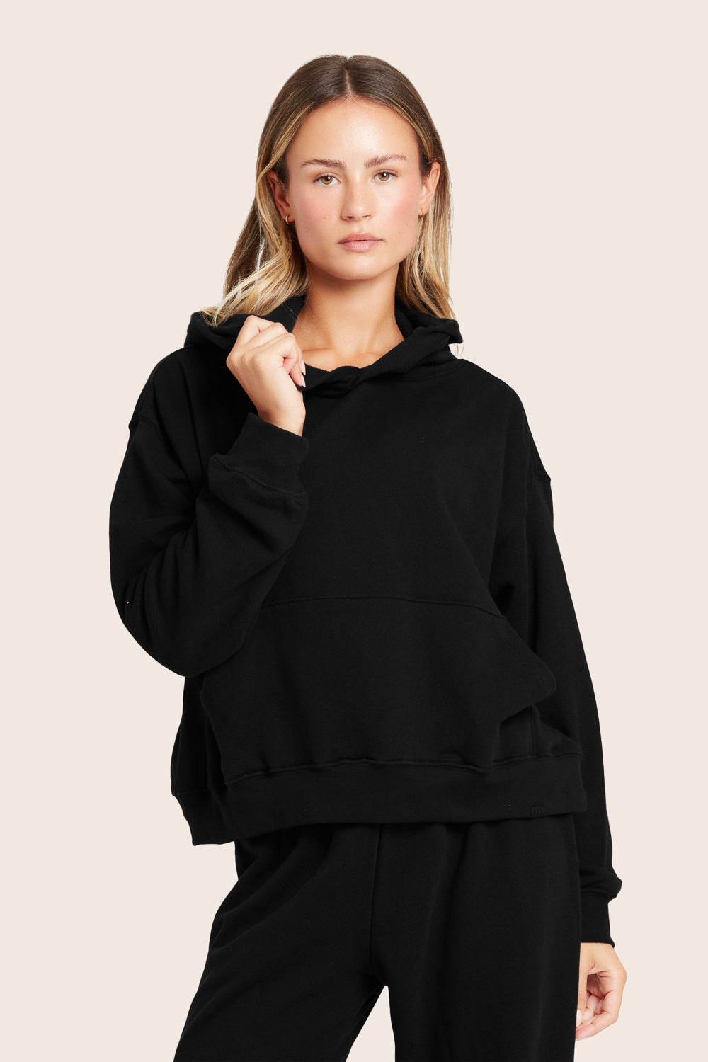 LIGHTWEIGHT SWEATS CLASSIC HOODIE - ONYX Featured Image