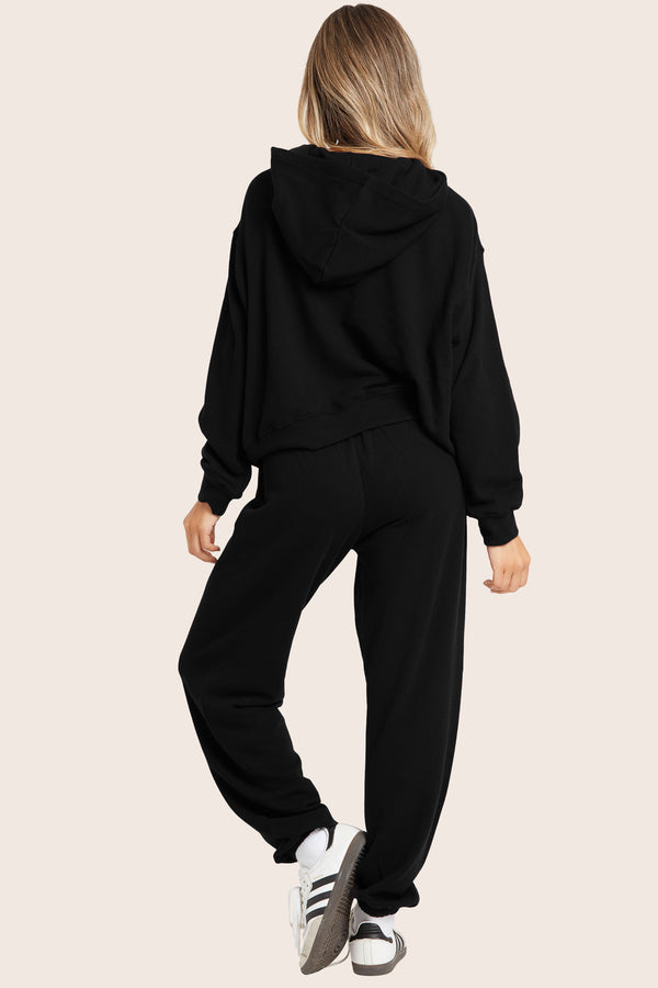 SET™ LIGHTWEIGHT SWEATS CLASSIC SWEATPANTS IN ONYX 