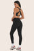 MODEL WEARS BREATHE HIGH-RISE POCKET LEGGINGS IN ONYX 
