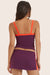 Model wears FORMCLOUD® CLOUD CONTRAST CAMI in ACAI 