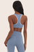 Model wears SPORTBODY® SPORTY GYM BRA in CRUISE 