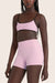 Model wears SPORTBODY® SPORTY LINE BRA in SWIRL 
