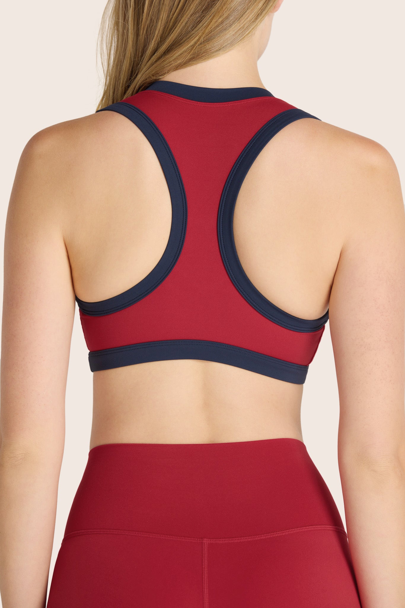 Model wears BREATHE LA BRA in LADYBUG