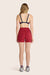 Model wears BREATHE TRIANGLE BRA in LADYBUG