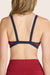 Model wears BREATHE TRIANGLE BRA in LADYBUG