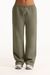 Green sweatpants worn by a person on a white background <model-info>Sophie wears a size S and is 5’9½”, 23” waist, 34CD bust.</model-info>