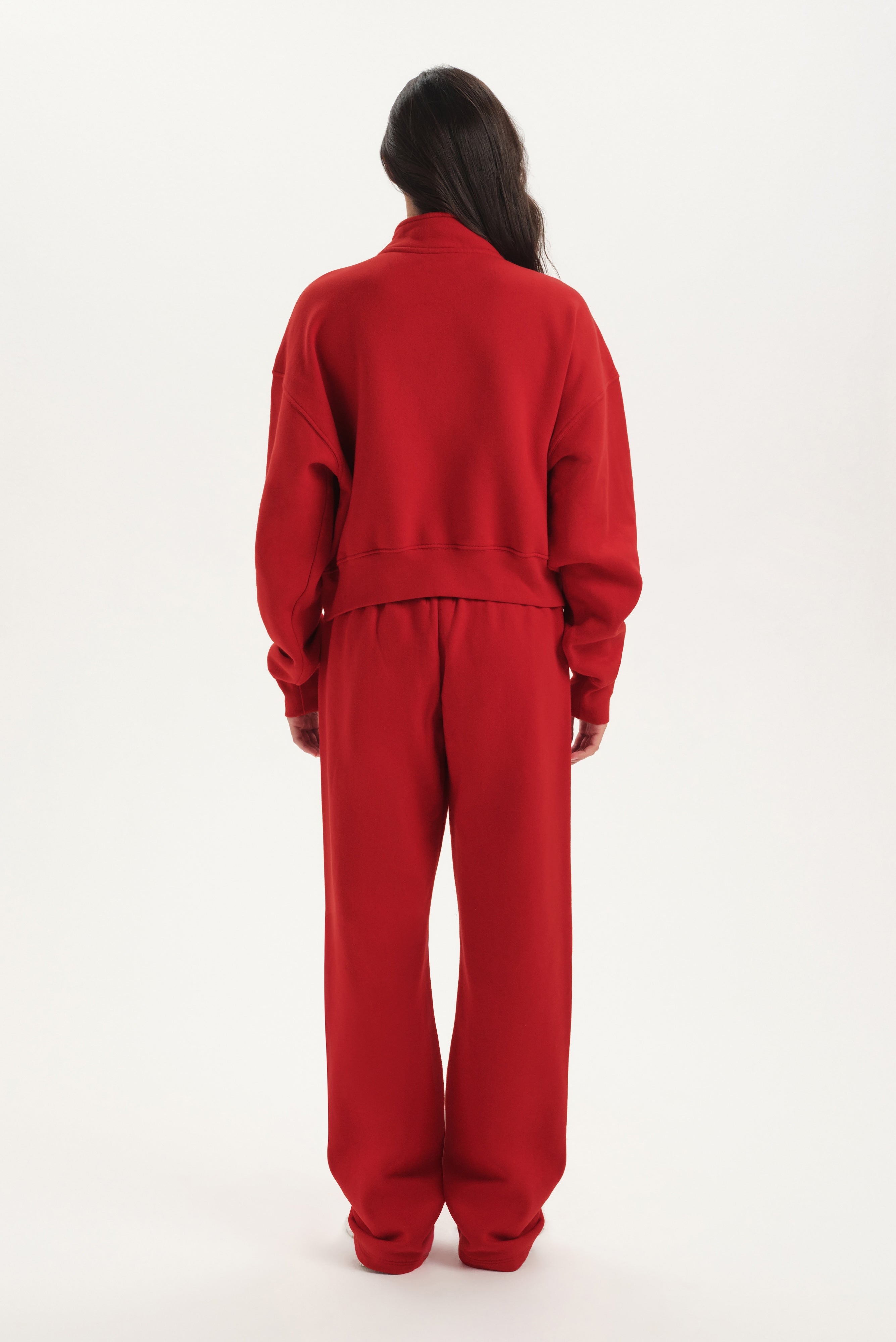 MIDWEIGHT SWEATS STAPLE SET FUNNEL ZIP - MESA – SET ACTIVE