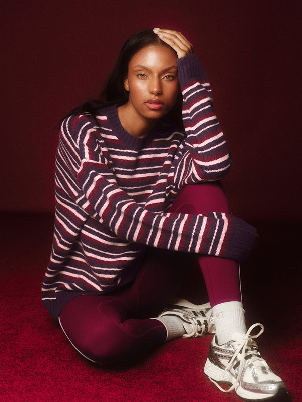 STUDIO KNIT STUDIO KNIT CREWNECK - POPPY