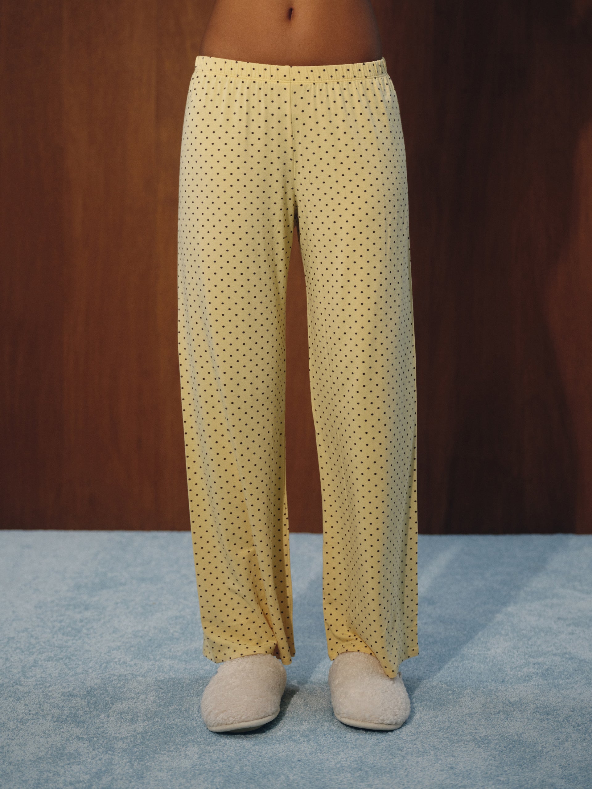 SLEEP JERSEY COMFORT POLKA DOT SLEEP PANTS - SPARKLER