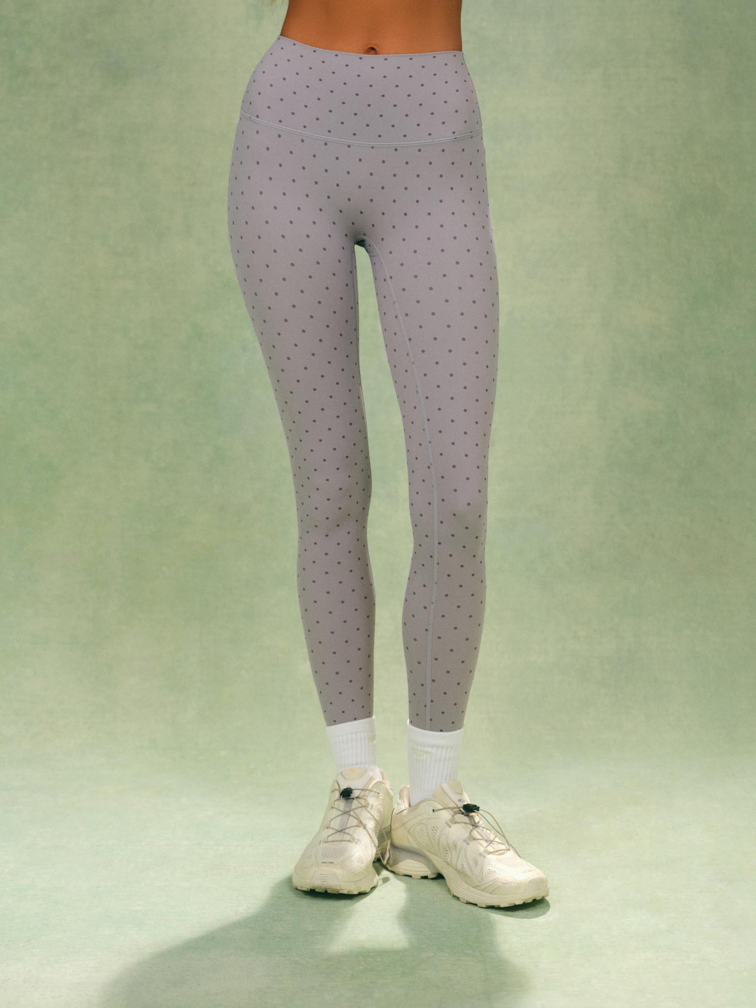 AERALINE™ BREATHE POLKA DOT HIGH-RISE LEGGINGS - DOT