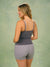 AERALINE™ BREATHE POLKA DOT LAYERED MOVE TANK - DOT