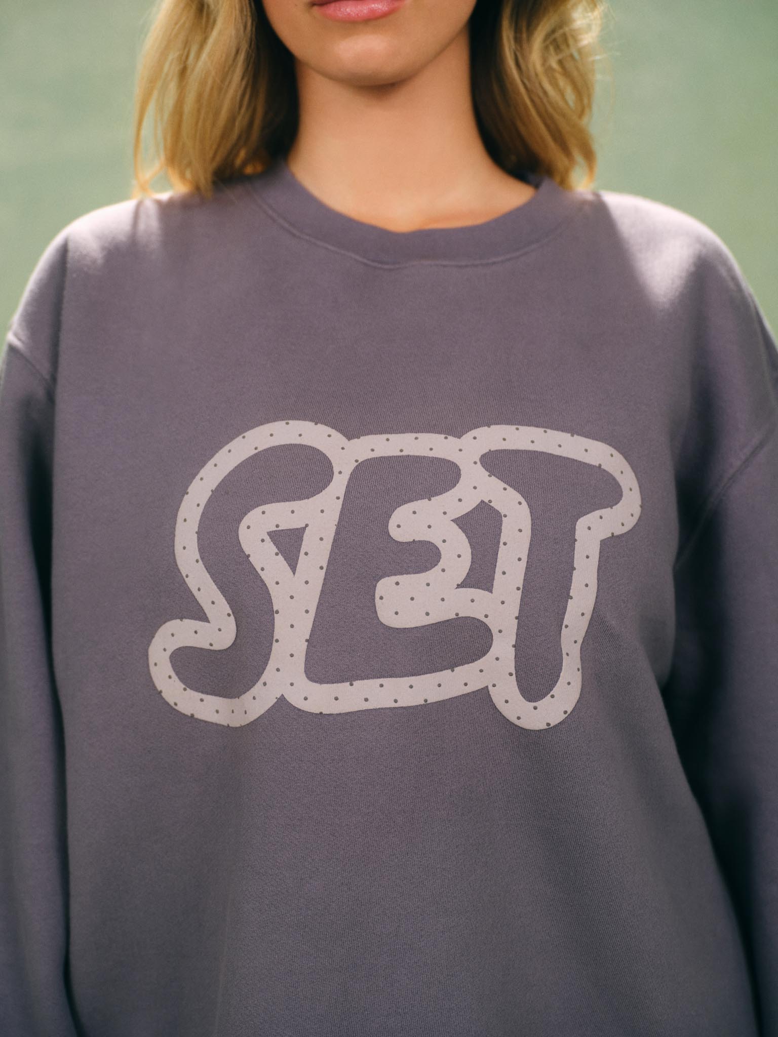 MIDWEIGHT SWEATS STAPLE POLKA DOT SET CREWNECK - DOT