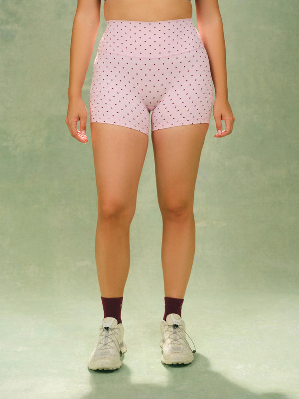AERALINE™ BREATHE POLKA DOT SHORTS - SPECKLE