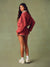 NYLON TRACK GINGHAM 90'S SHORTS - SWEET TEA