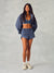 NYLON TRACK GINGHAM 90'S SHORTS - HAMMOCK