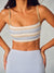 FORMCLOUD® CLOUD STRIPE 90'S BRA - PALMETTO