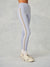 FORMCLOUD® CLOUD DUO STRIPE LEGGINGS - PALMETTO