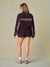 NYLON TRACK GINGHAM PANEL JACKET - DRIFTWOOD