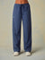 NYLON TRACK STRAIGHT LEG PANTS - HAMMOCK