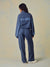 NYLON TRACK STRAIGHT LEG PANTS - HAMMOCK