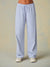 NYLON TRACK STRAIGHT LEG PANTS - PALMETTO