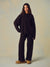 WAFFLE LOUNGE BOXY HENLEY - DRIFTWOOD