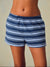 HEAVY COTTON EASY STRIPE SHORTS - HAMMOCK