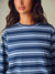 CLASSIC COTTON DAILY STRIPE LONG SLEEVE - HAMMOCK