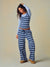 HEAVY COTTON EASY STRIPE PANTS - HAMMOCK