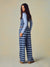 HEAVY COTTON EASY STRIPE PANTS - HAMMOCK