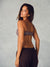 AERALINE™ BREATHE GINGHAM LAYER BASE BRA - DRIFTWOOD