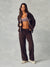 NYLON TRACK STRAIGHT LEG PANTS - DRIFTWOOD