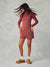STRETCH COTTON ESSENTIAL STRIPE DOUBLE TAKE LONG SLEEVE - SWEET TEA