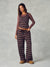 STRETCH COTTON ESSENTIAL STRIPE DOUBLE TAKE LONG SLEEVE - DRIFTWOOD